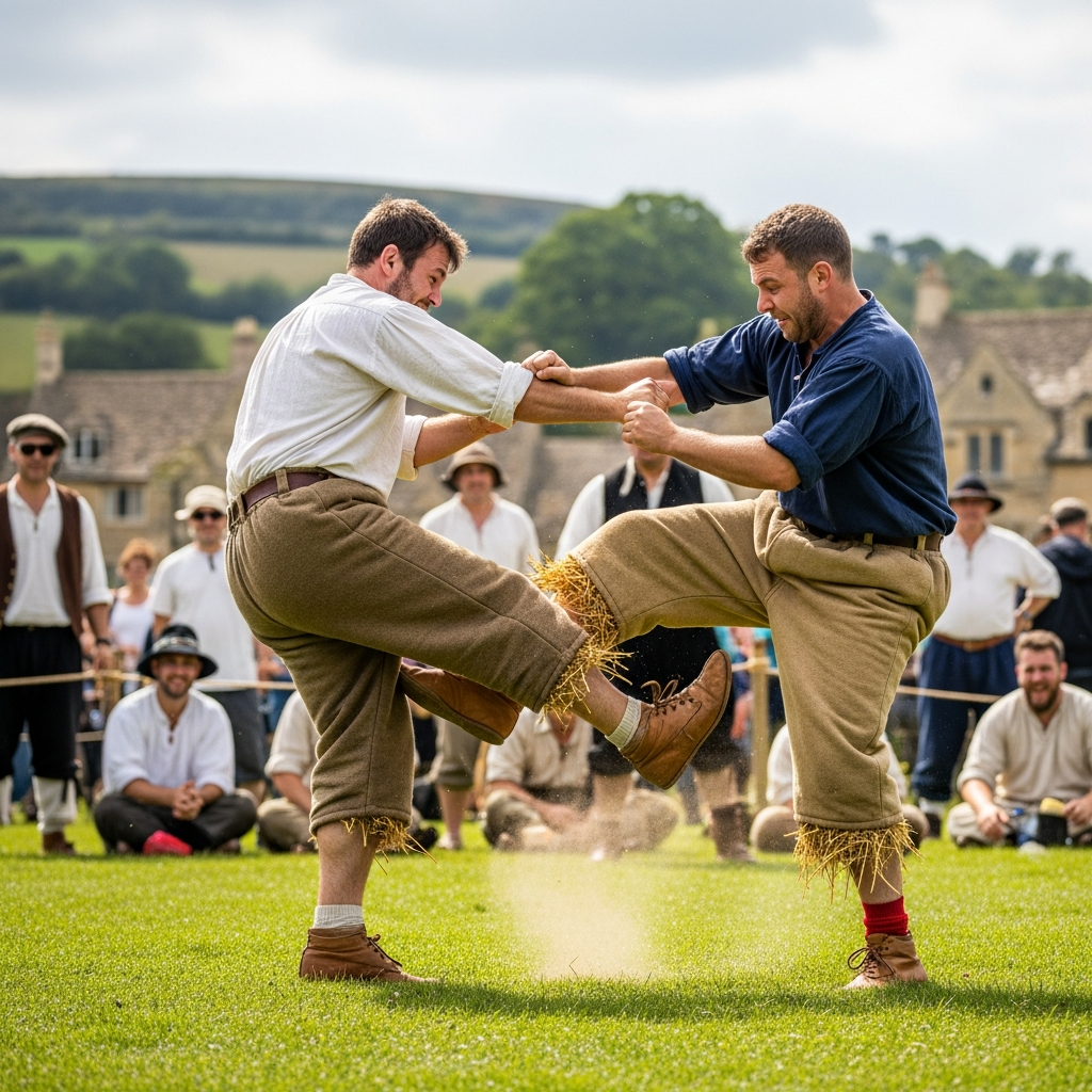 Shin Kicking – Der schmerzhafteste Spaß Englands