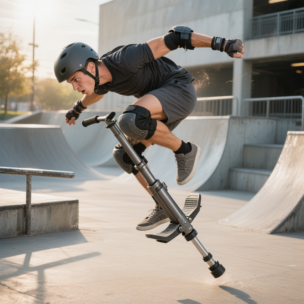 Extreme Pogo – Fliegen auf dem Sprungstab