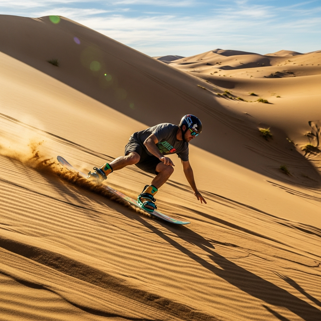Sandboarding – Surfen auf dem Wüstensand